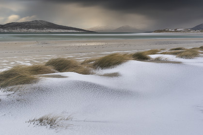 Winter showers, isle of Harris