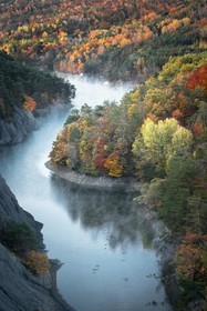 Matinée d'automne à Serre-Ponçon
