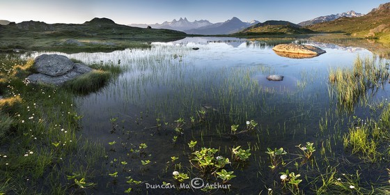 Lake Guichard (Savoie) and the Needles of Arve