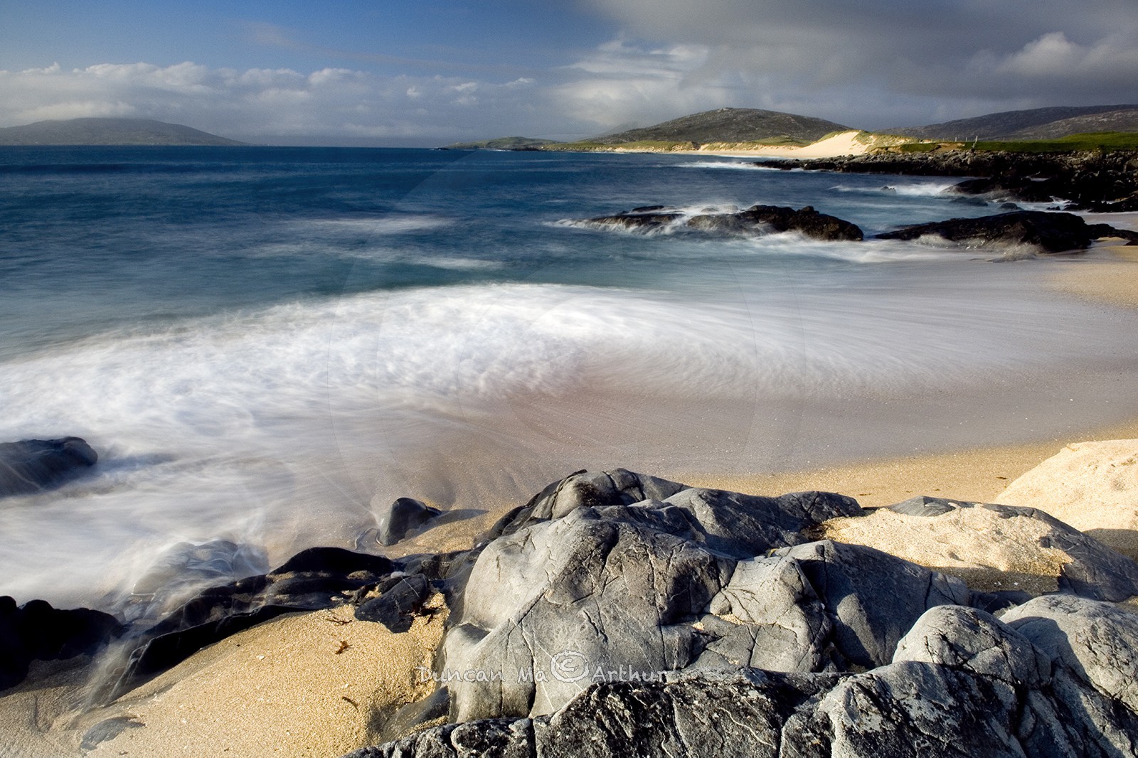 La côte ouest de l'île de Harris