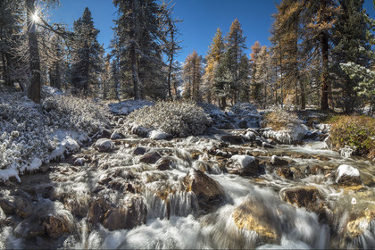 Première gelée au torrent de la pisse