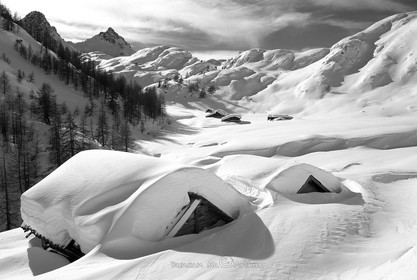 The chalets of Clapeyto