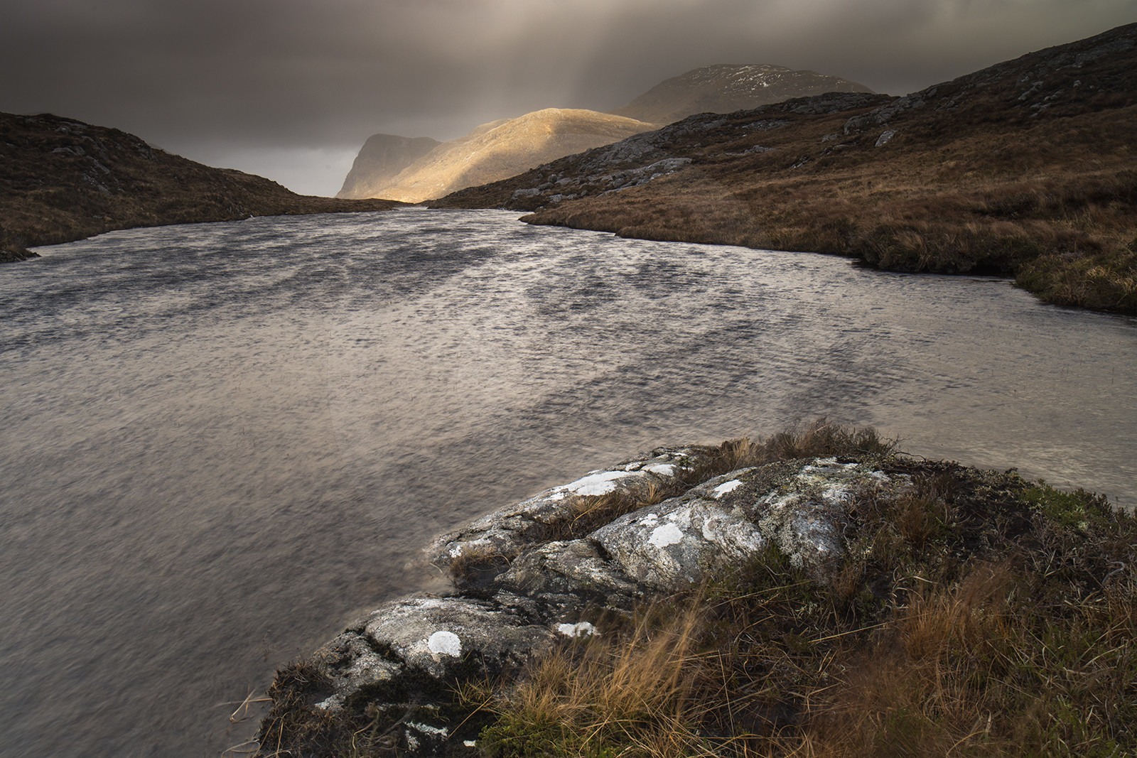 Lac de Glen Meavaig, île de Harris