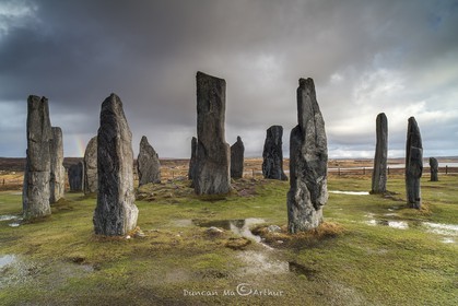 L'incroyable cercle de ménhirs de Calanais, île de Lewis